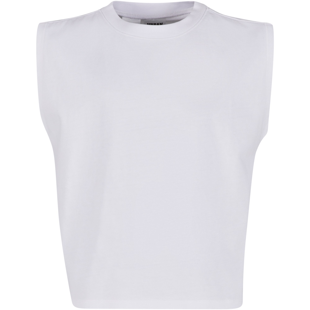 Urban Classics - Oversized Boxy Heavy Tanktop Kids - White